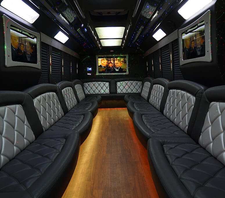 wide party bus rentals